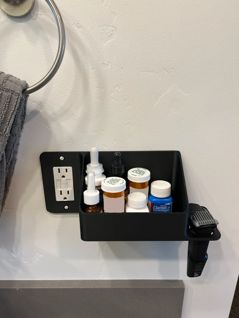 Storage Shelf - Outlet Mounted