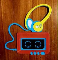 Walkman and Video Cassette Embellishments