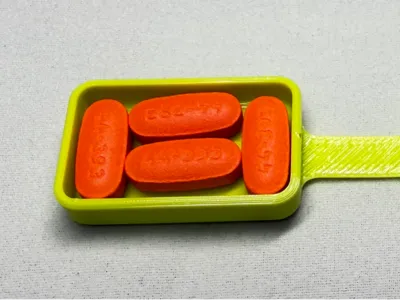 TPU Mini Foldable Pill Box
