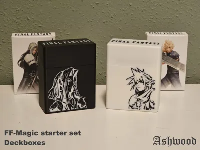 Final Fantasy MTG starter set - Deckboxes