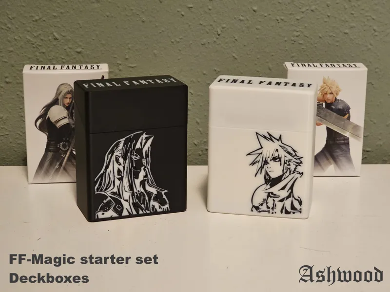 Final Fantasy MTG starter set - Deckboxes