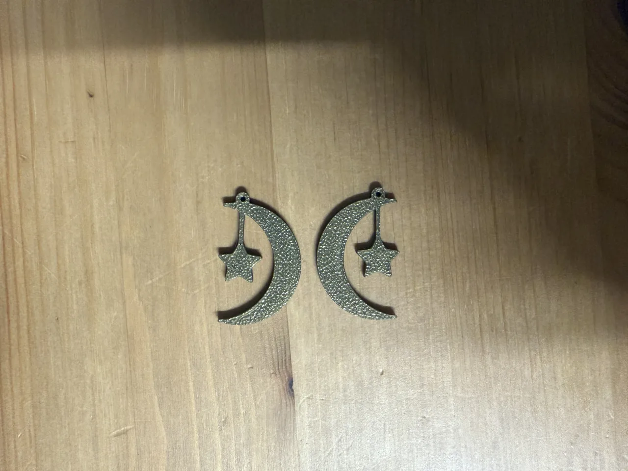 Moon And Star Earrings view 2