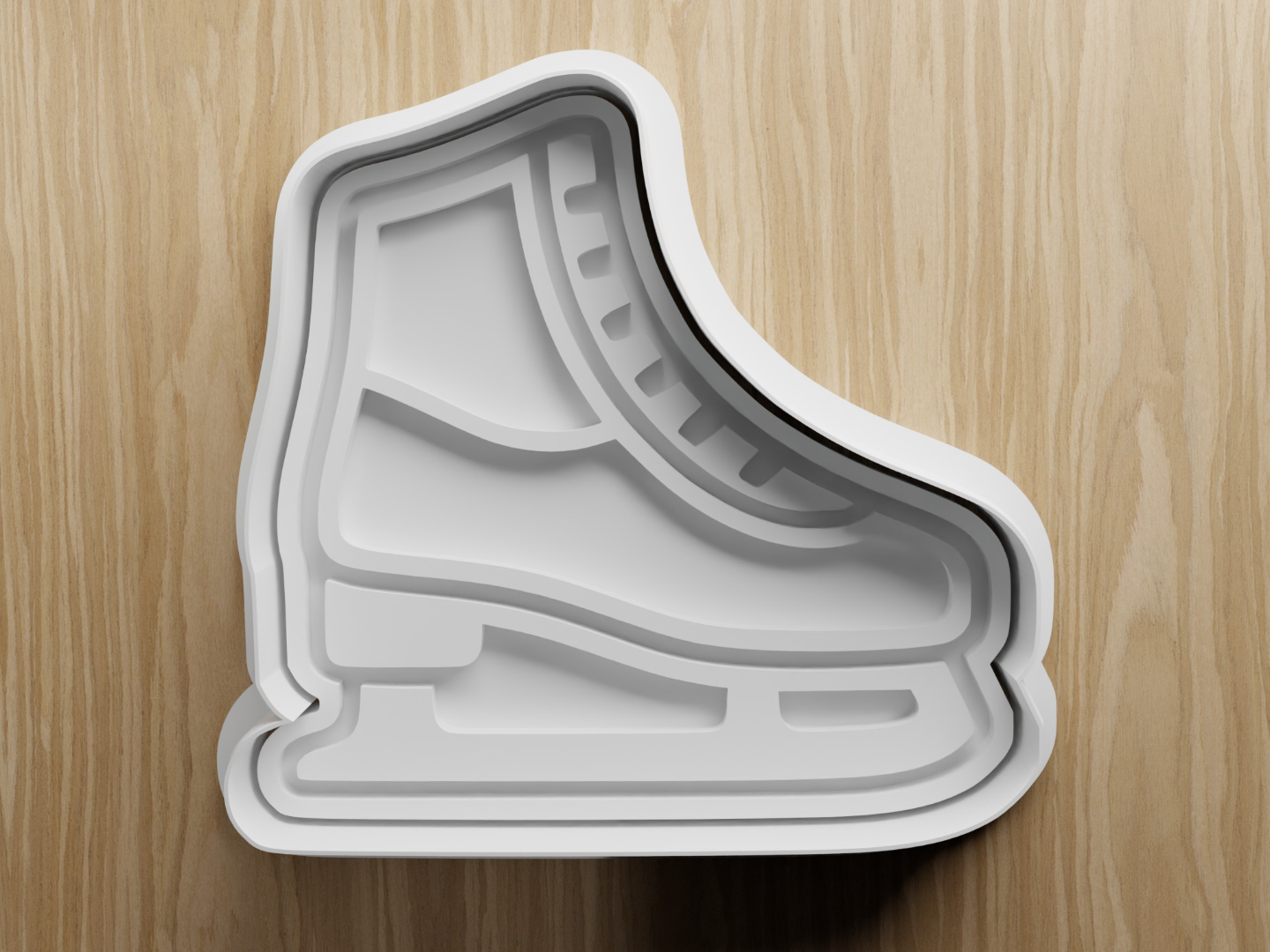 Hockey Skate Cookie Cutter -
