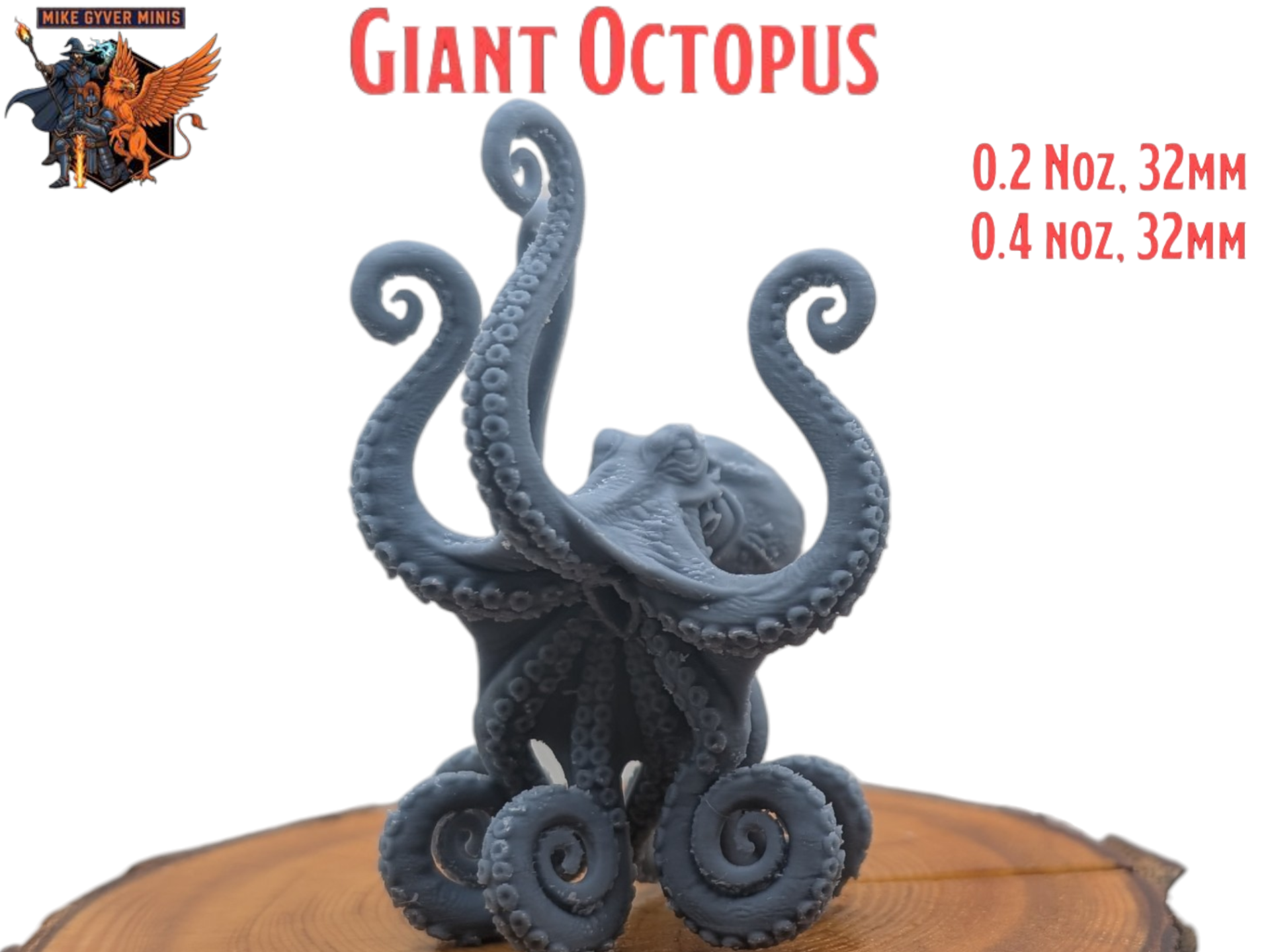 Giant Octopus - MGM -Ready Mini - 3D printed Animals, in stock in India