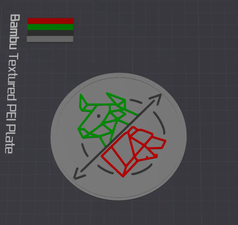 Trading pin