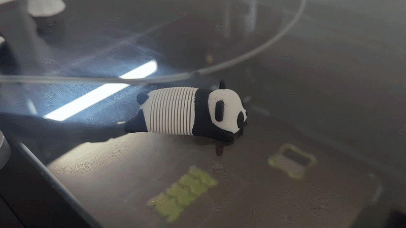 Miniatura 1 do modelo 3D Flexi Mini Panda [Slinky]