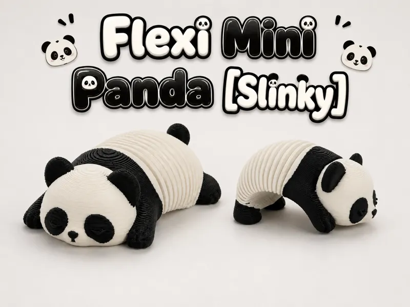 Flexi Mini Panda [Slinky]