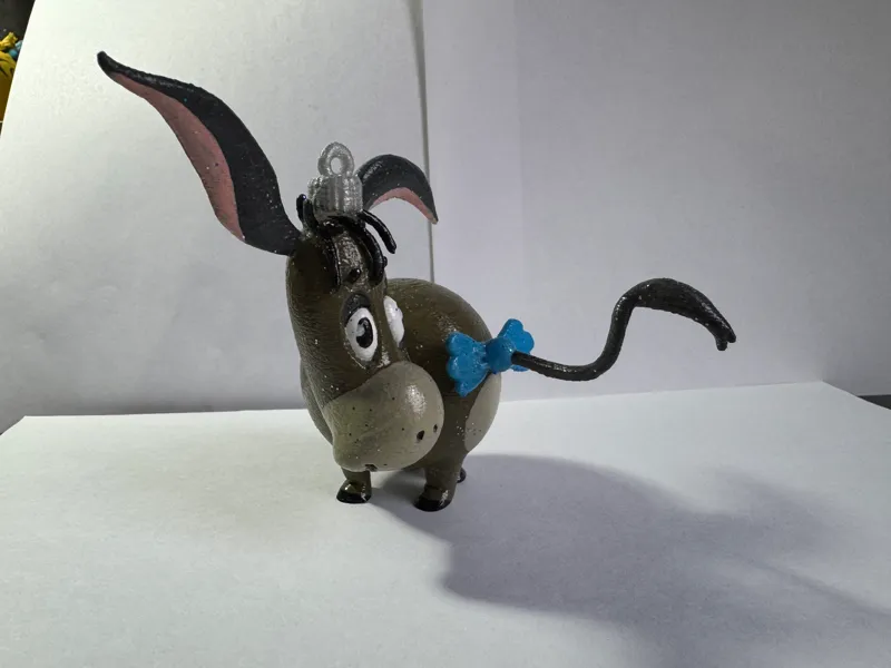 USSR Christmas tree decoration - Donkey
