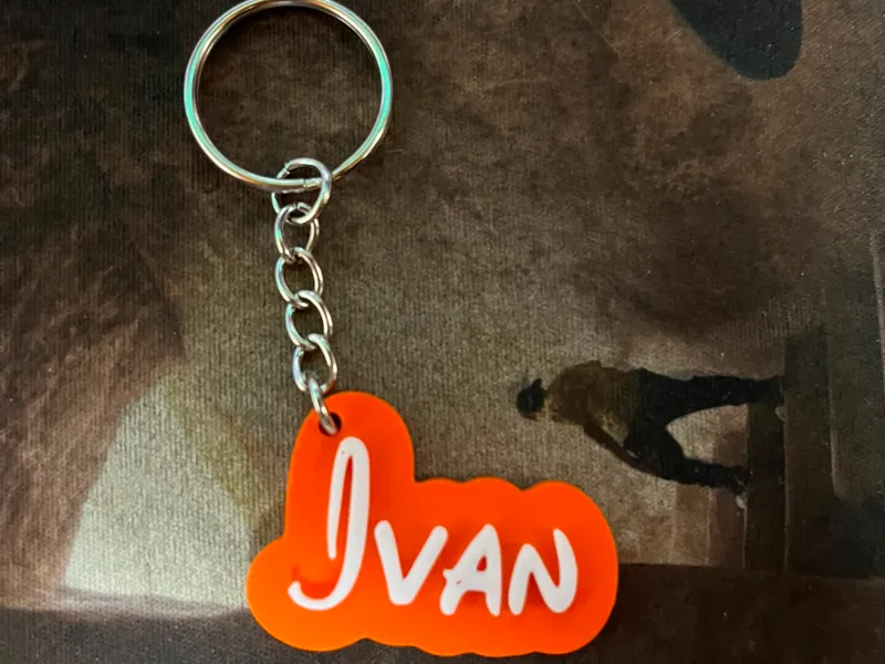 Llavero con el nombre de Ivan