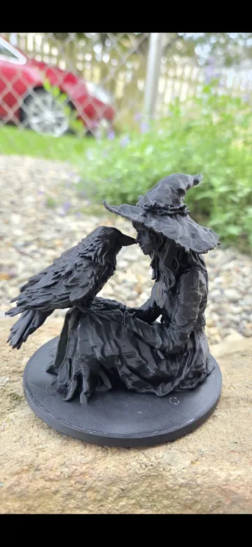 Adorno temático: Witch and her Raven — vista de referencia 5