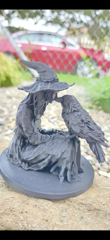 Adorno temático: Witch and her Raven — vista de referencia 4