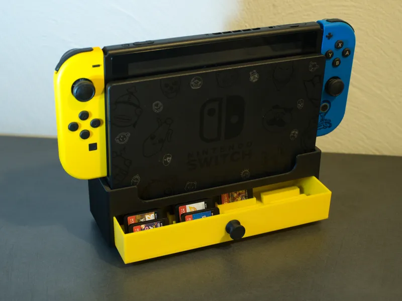 Nintendo Switch Stand with Drawer