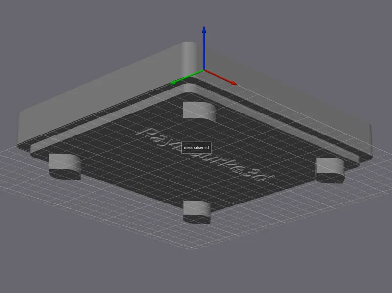 Simple screen or Item platform - no supports.