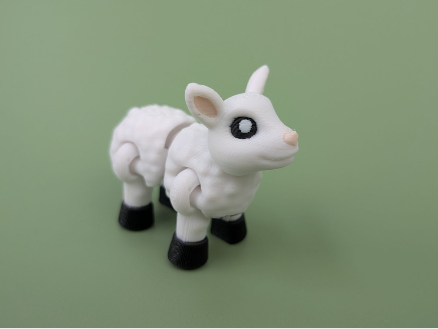 Easter Lamb - Articulated Easter Figure
