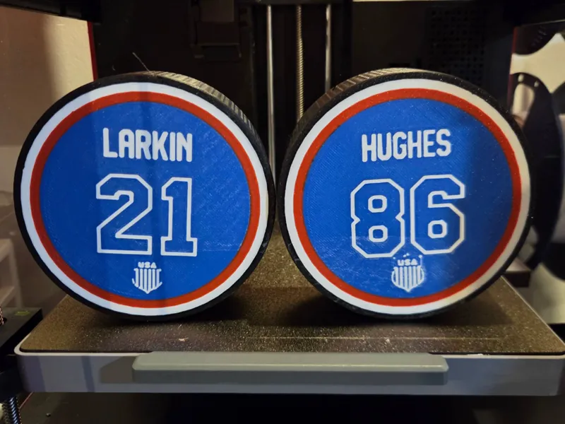 Oversized Team USA Hockey Puck