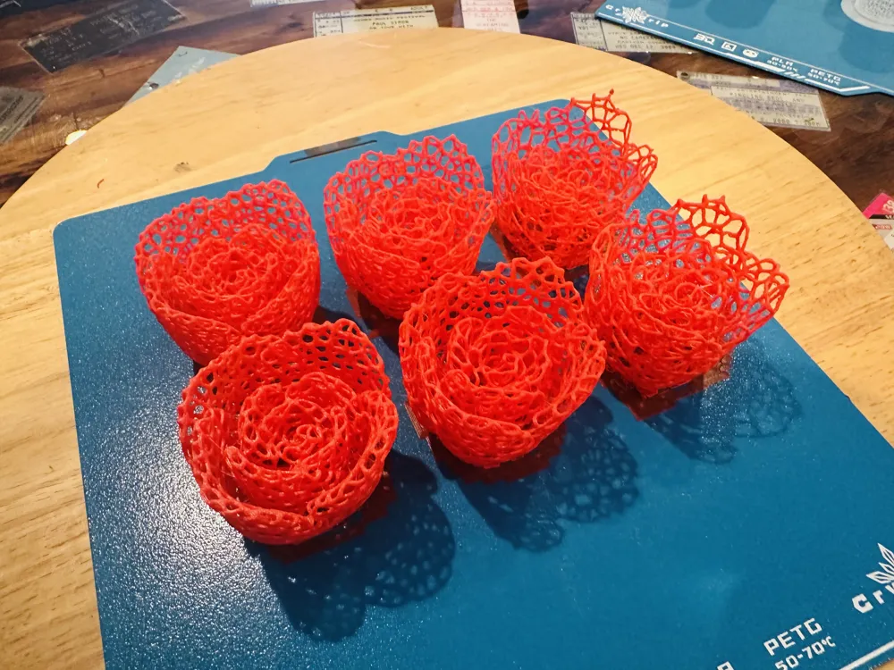 Voronoi Roses by tsandome MakerWorld: Download Free 3D Models