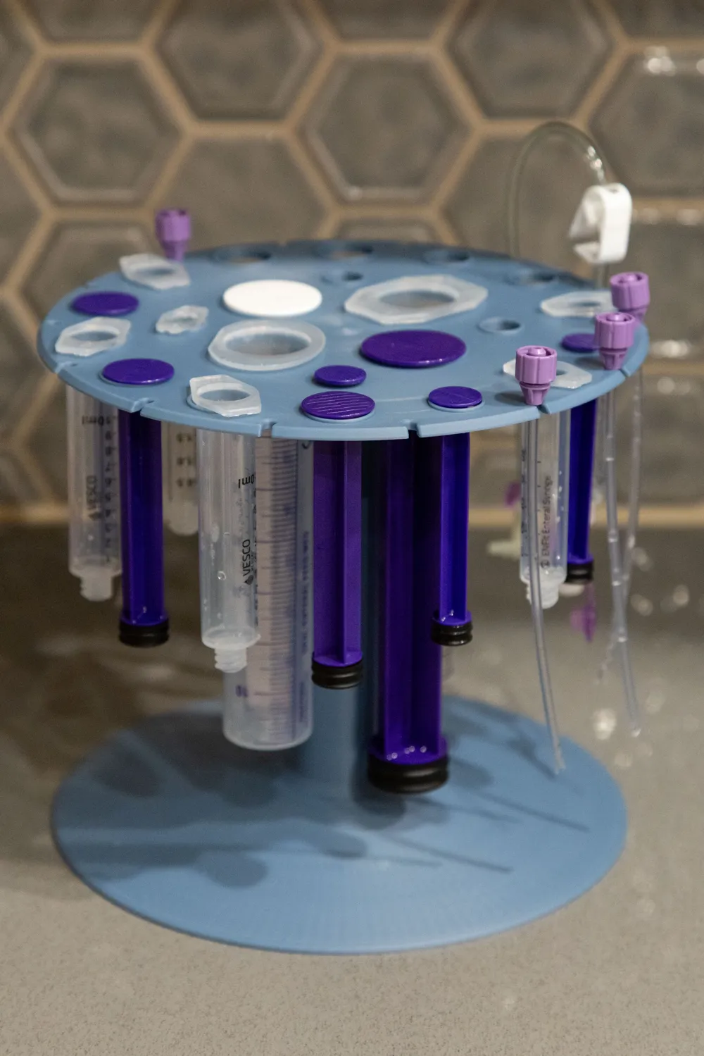 Syringe Drying Rack v2 - Free 3D Print Model - MakerWorld
