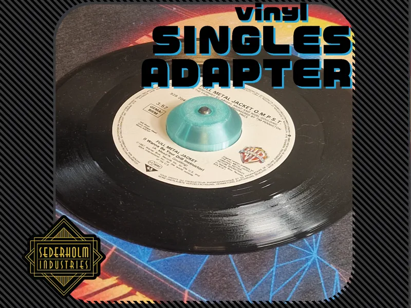 Vinyl Singles Adapter
