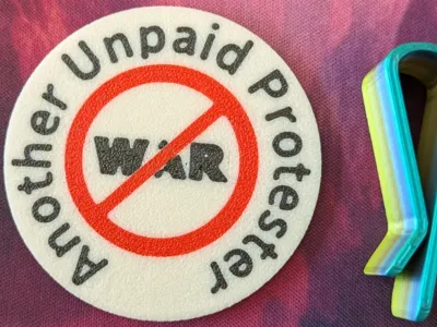 Another Unpaid Protester No War