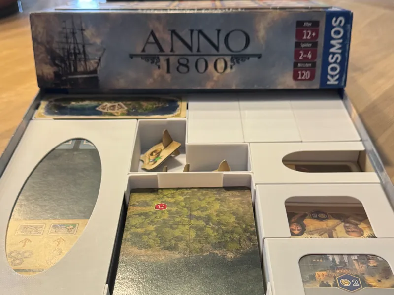 Anno 1800 boardgame insert incl. expansion