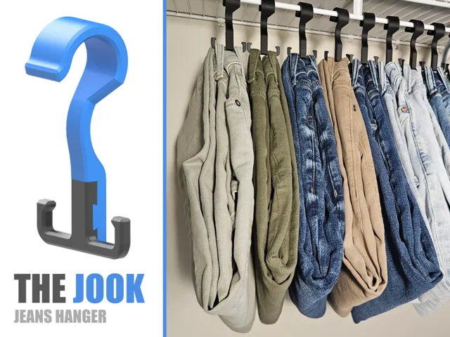 The Jook - Jeans Closet Hanger
