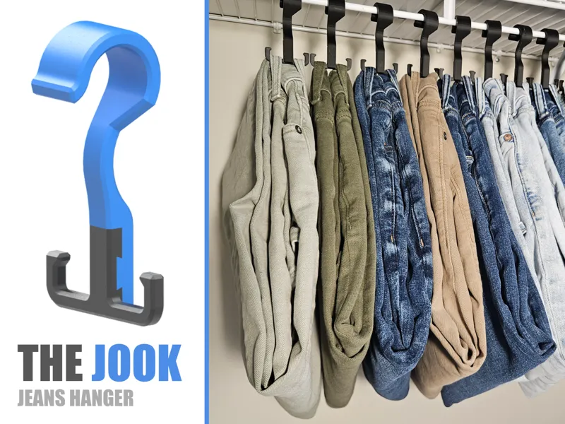 The Jook - Jeans Closet Hanger 