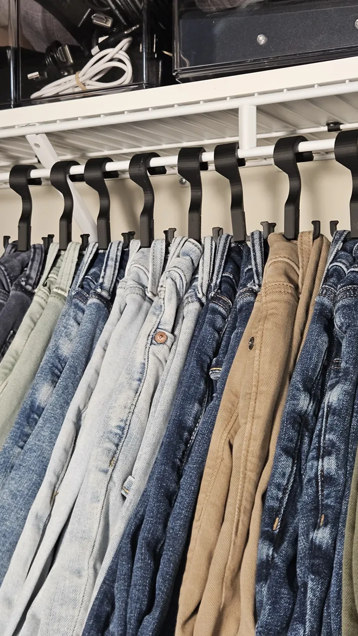 The Jook - Jeans Closet Hanger view 2