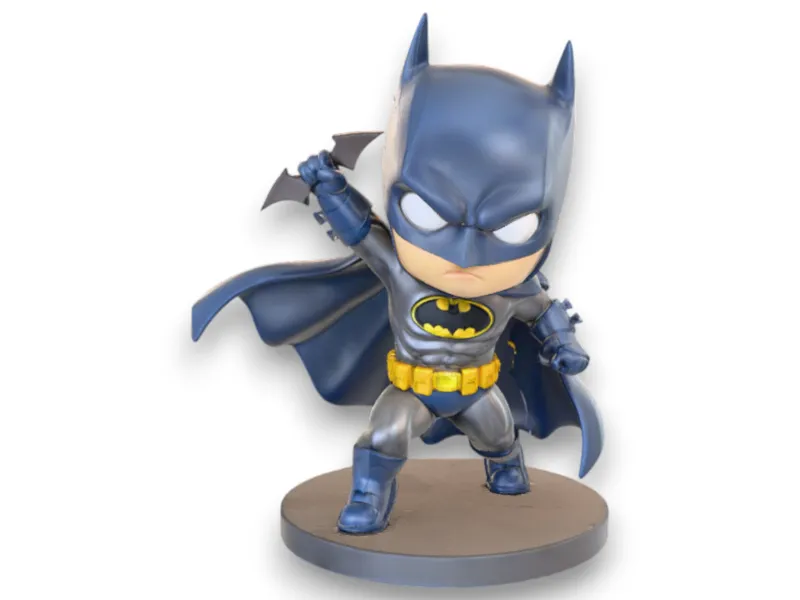 Batman Chibi con Batarang