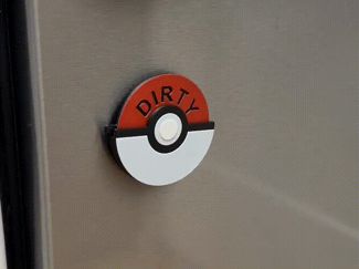 Pokeball Dishwasher Indicator: AMS-optional, fast