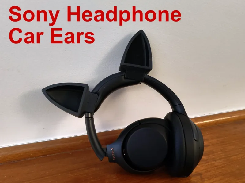 Sony Headphone Cat Ears