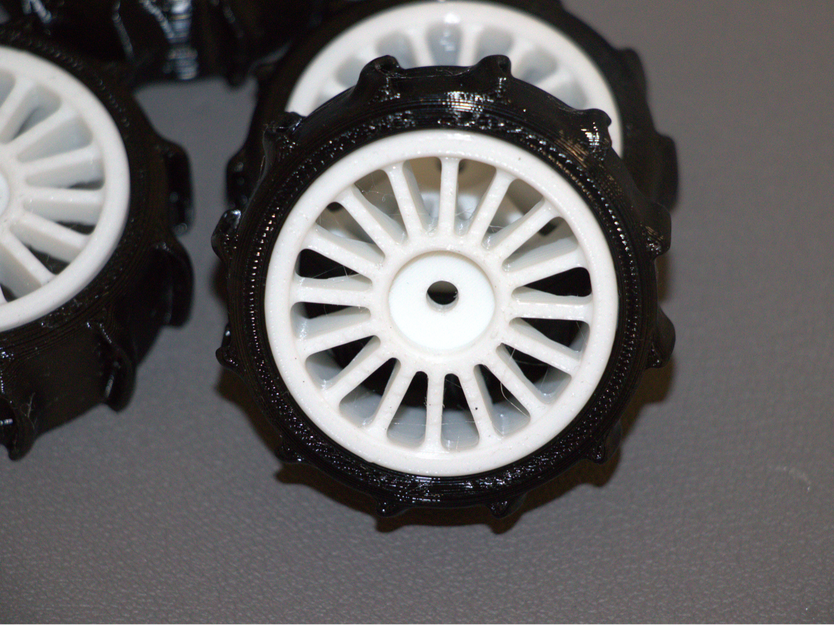 1/14 Scale Rally Paddle Tires & Wheels MJX 14304 