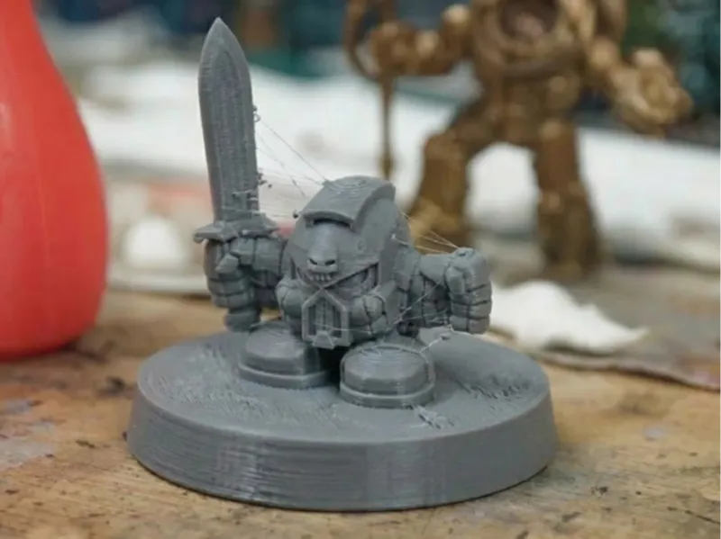 Space Noggin 40K – Miniature of  2 Eternal Bolter