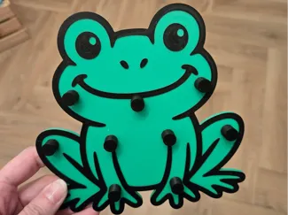 grenouille pour bouchons de compote 