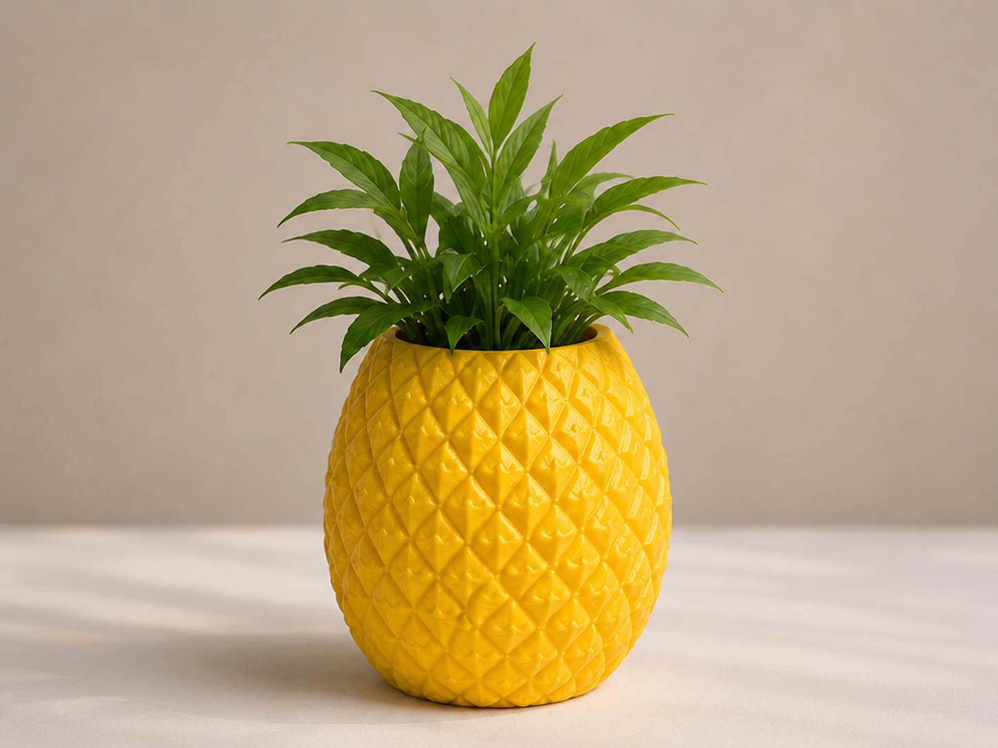 Ananas Vase / Topf für den Sommer