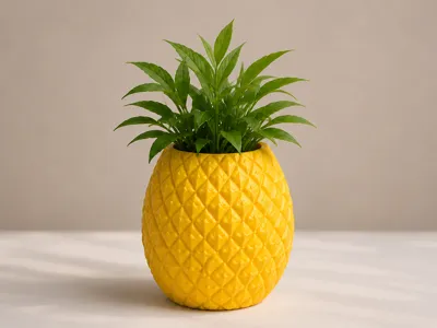 Pineapple Vase / Pot for Summer