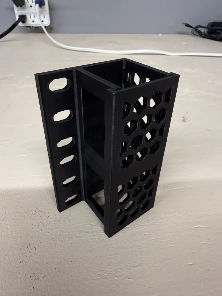 Network Rack Cable Organizer (1U/2U/3U) - Free 3D Print Model - MakerWorld