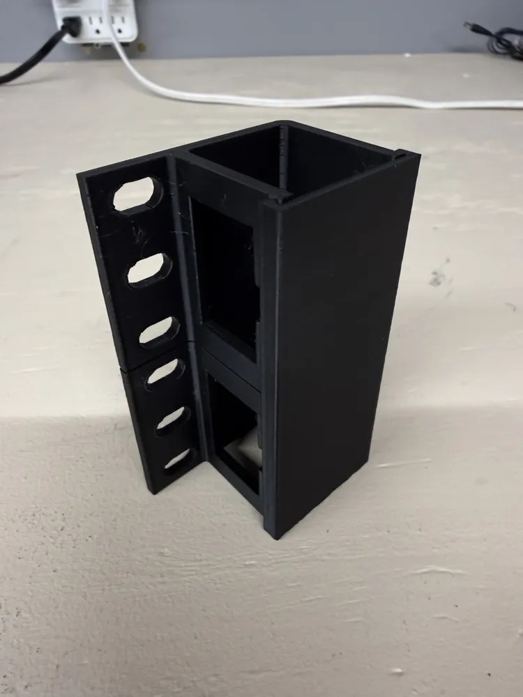 Network Rack Cable Organizer (1U/2U/3U) - Free 3D Print Model - MakerWorld