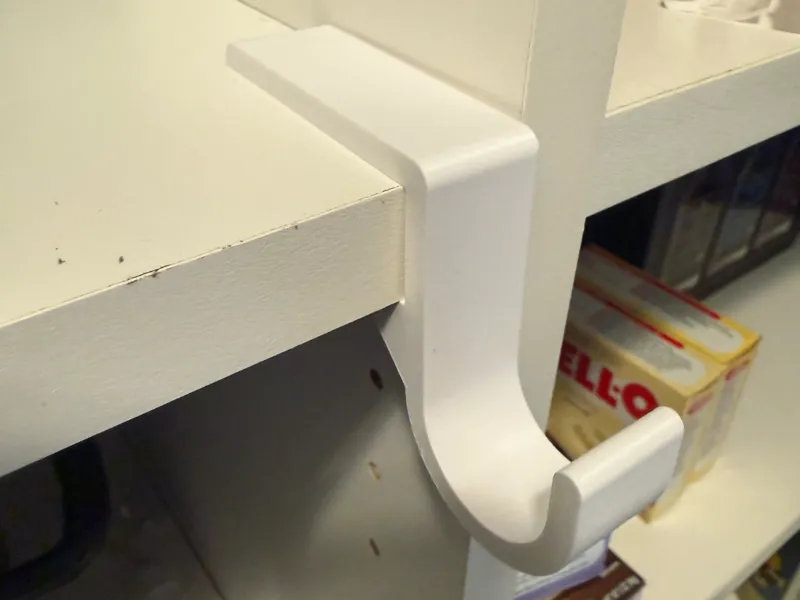 3/4 inch shelve step stool hanger