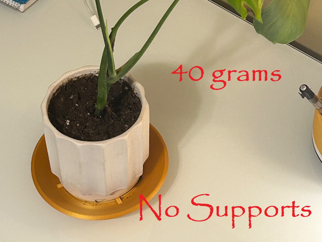 Minimalist Plant Pot Base