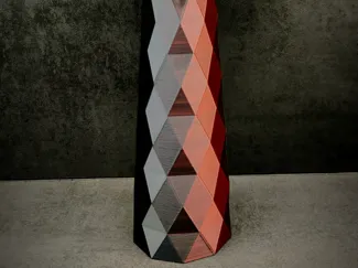 Modern vase for fresh flowers (watertight)