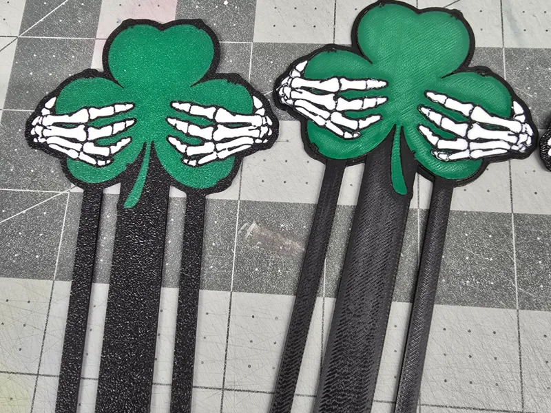 shamrock bookmark