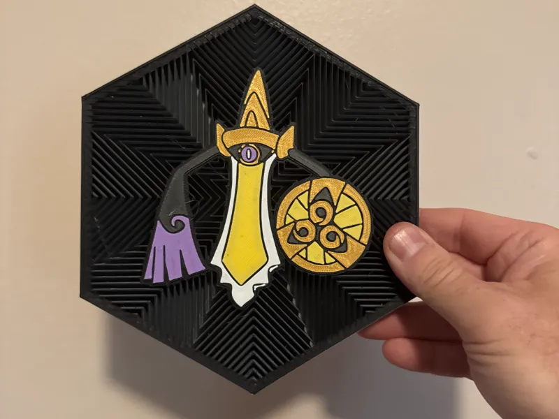 #681 Aegislash Hex Wall Art