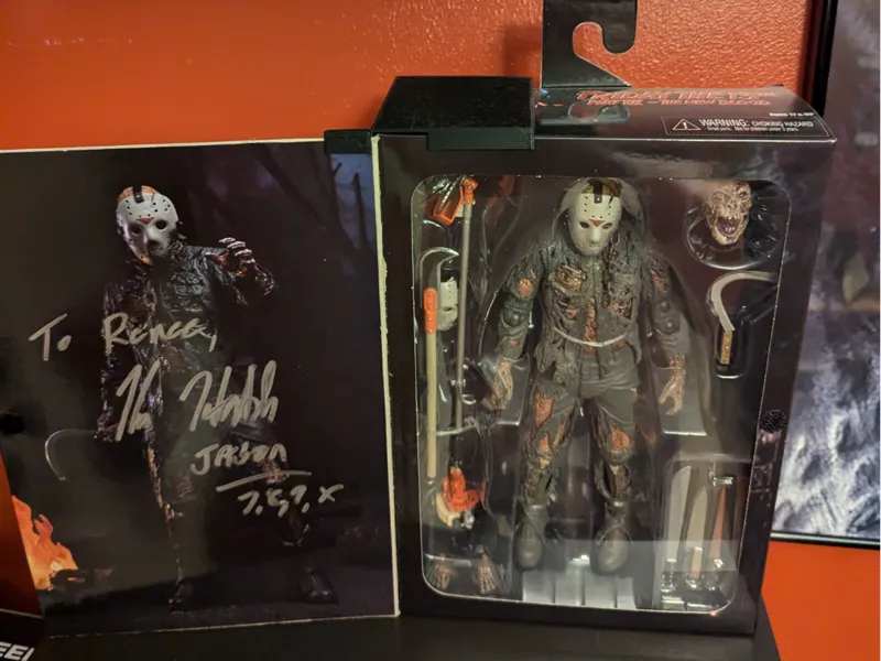 NECA Collectible Action Figure Box Display. 