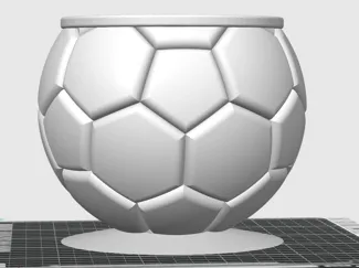Soccer Ball Vase