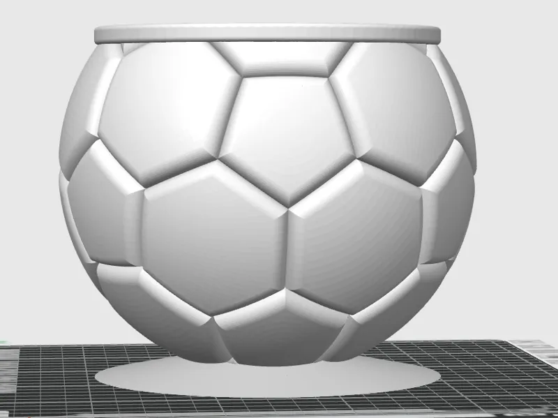 Soccer Ball Vase