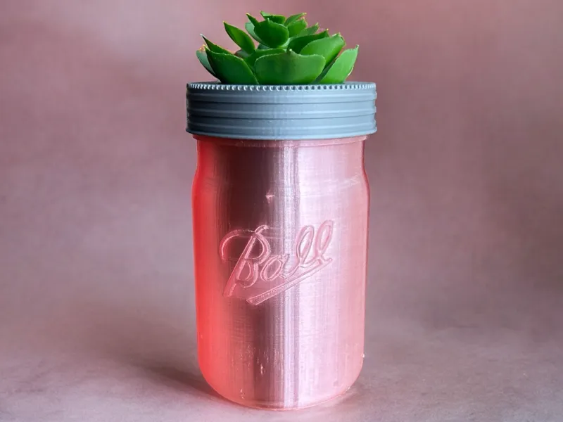 Mason Jar Self Watering Planter