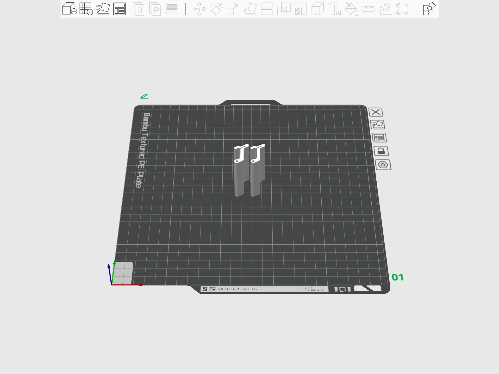 Miniatura 4 do modelo 3D 盒子带卡扣可叠放 （大中小三种尺寸)