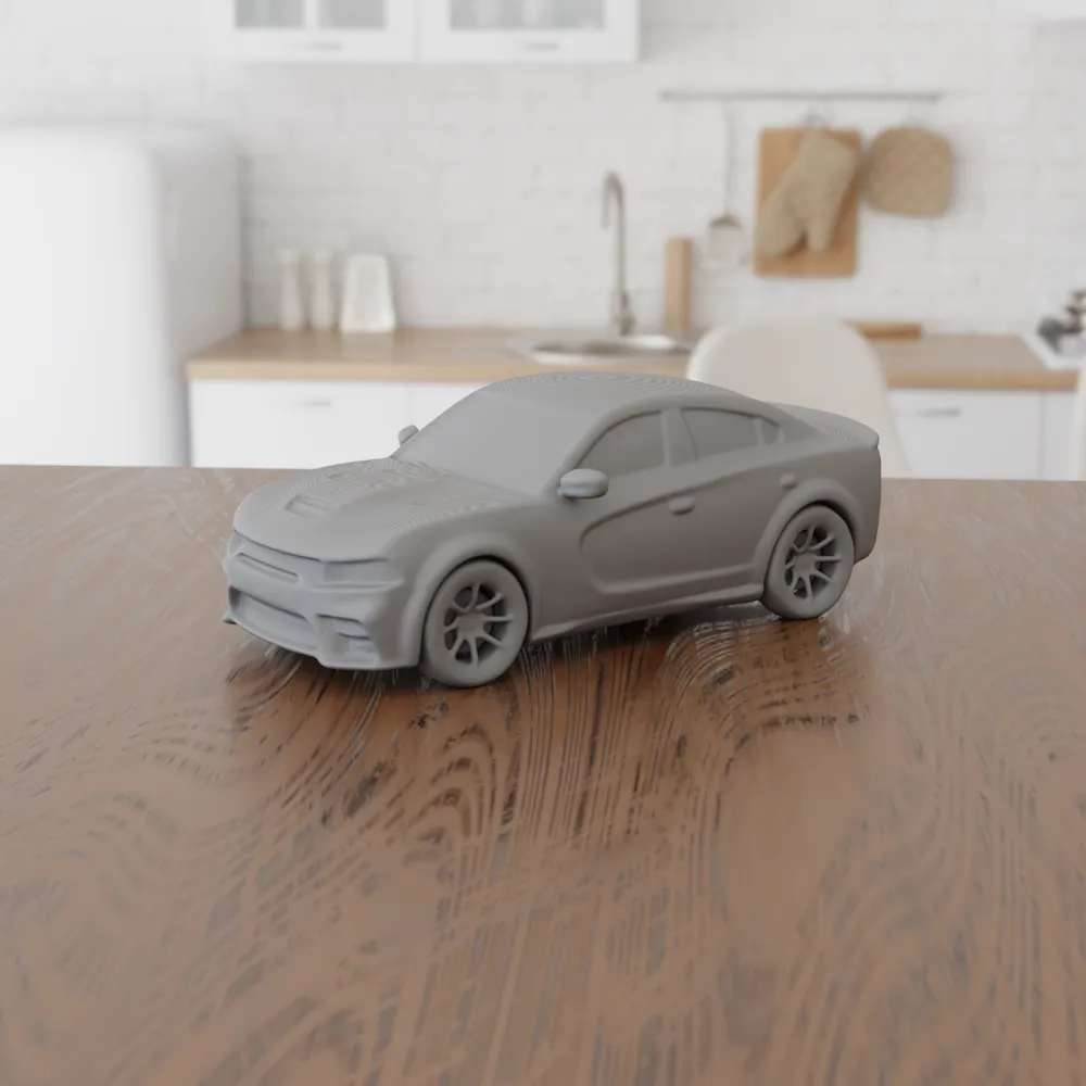 Dodge Charger SRT Hellcat 2023 - Free 3D Print Model - MakerWorld
