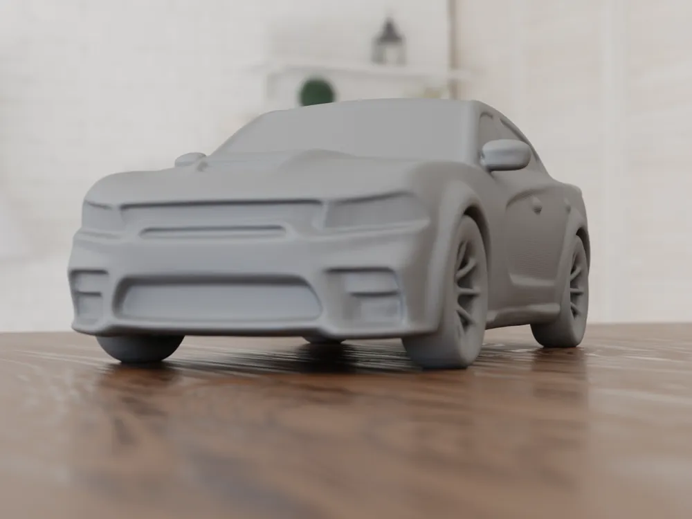 Dodge Charger SRT Hellcat 2023 - Free 3D Print Model - MakerWorld