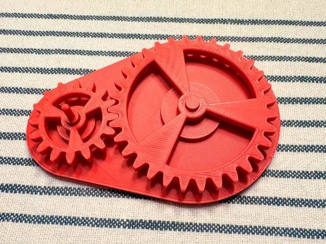2:1 1:2 Gear Ratio Fidget Toy